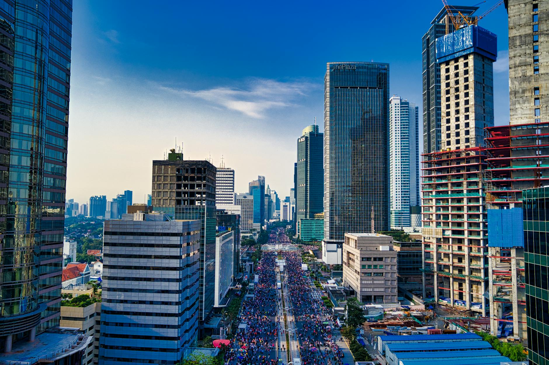 aerial view of cityscape