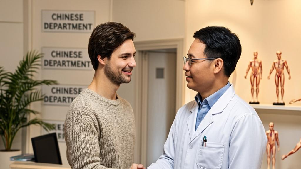 foreigners come to China to see doctors and experience Traditional Chinese Medicine, acupuncture, and moxibustion