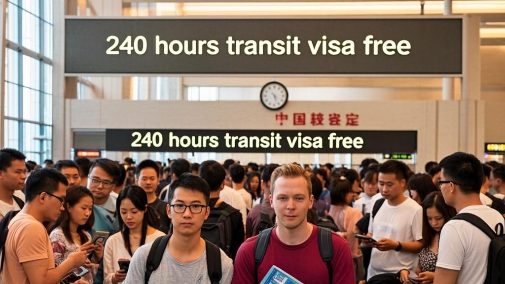 240 hours transit visa free policy port guidance map